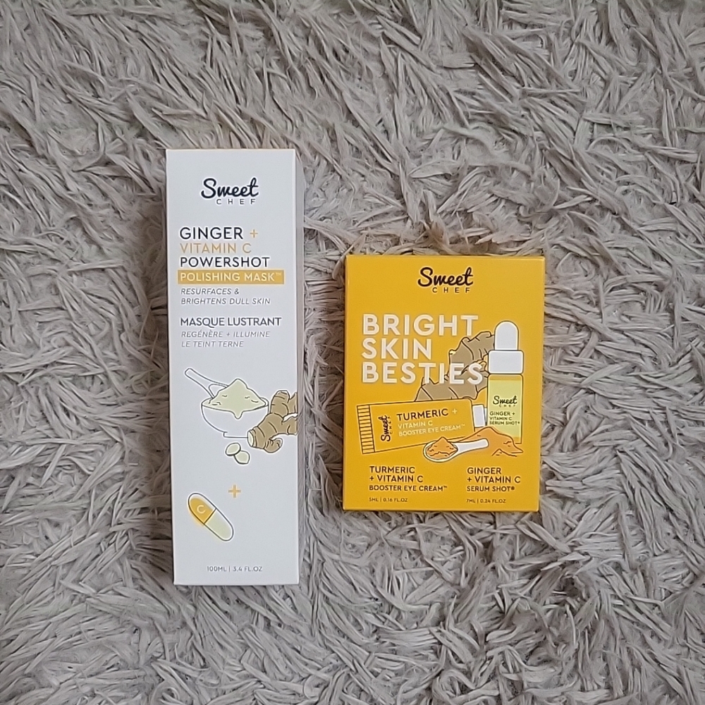 Sweet Chef Bundle Polishing Mask and Bright Skin Besties Ginger + Vitamin C